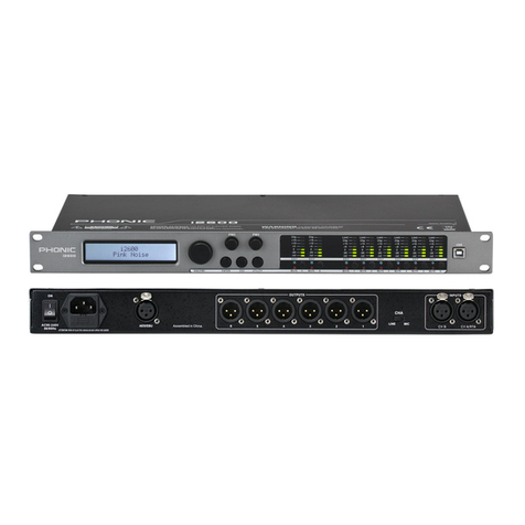 Phonic i2600 user manual