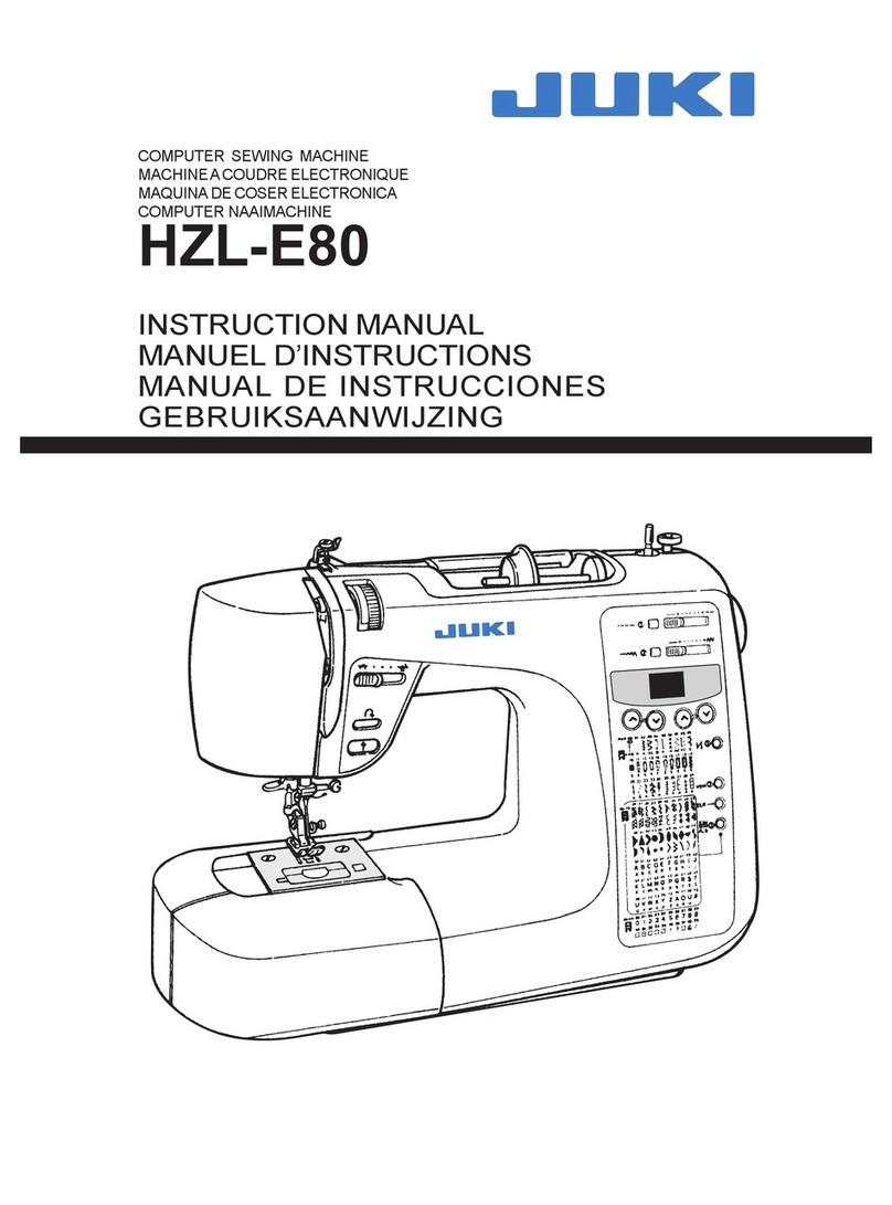 JUKI HZL-E80 User manual