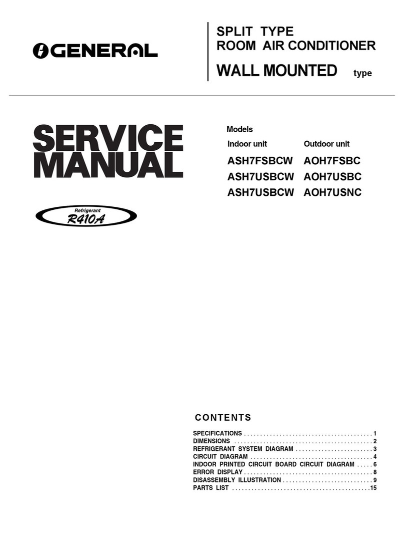 General ASH7FSBCW User manual