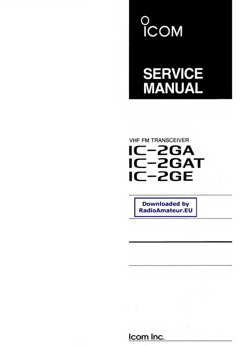 Icom IC-2GA User manual