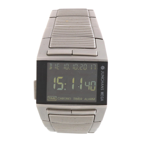 Junghans Mega 1000 manual