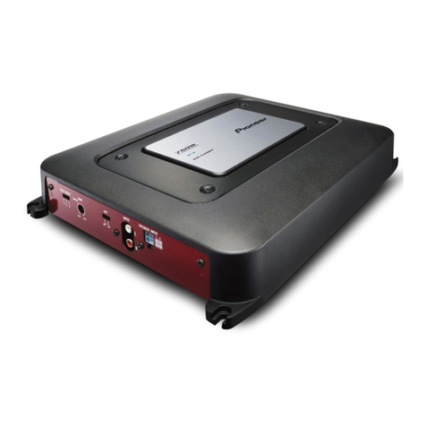 Pioneer GM5400T - Bridgeable Amplifier User manual
