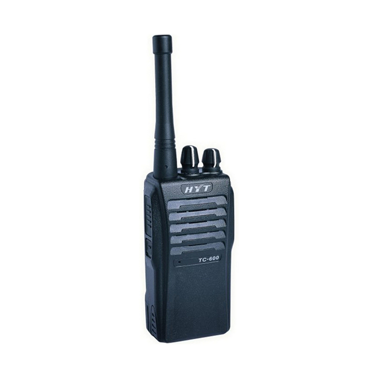 HYT tc-600 User manual
