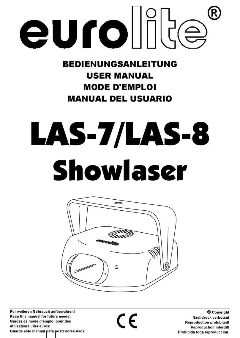 EuroLite LAS-7 User manual