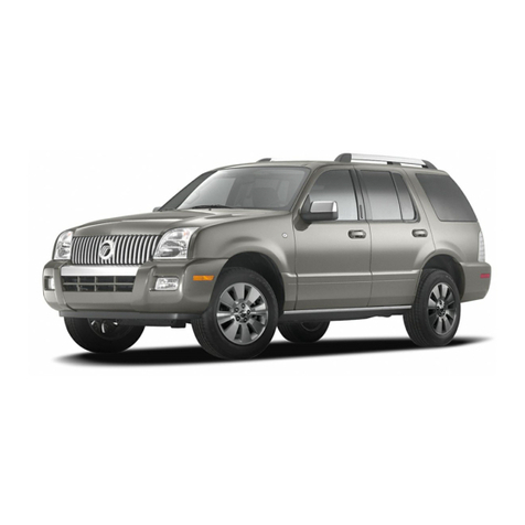 Mercury 2006 Mountaineer User manual