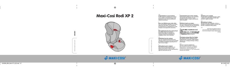 MaxiCosi Rodi XP 2 User manual MaxiCosi Rodi XP 2 User manual