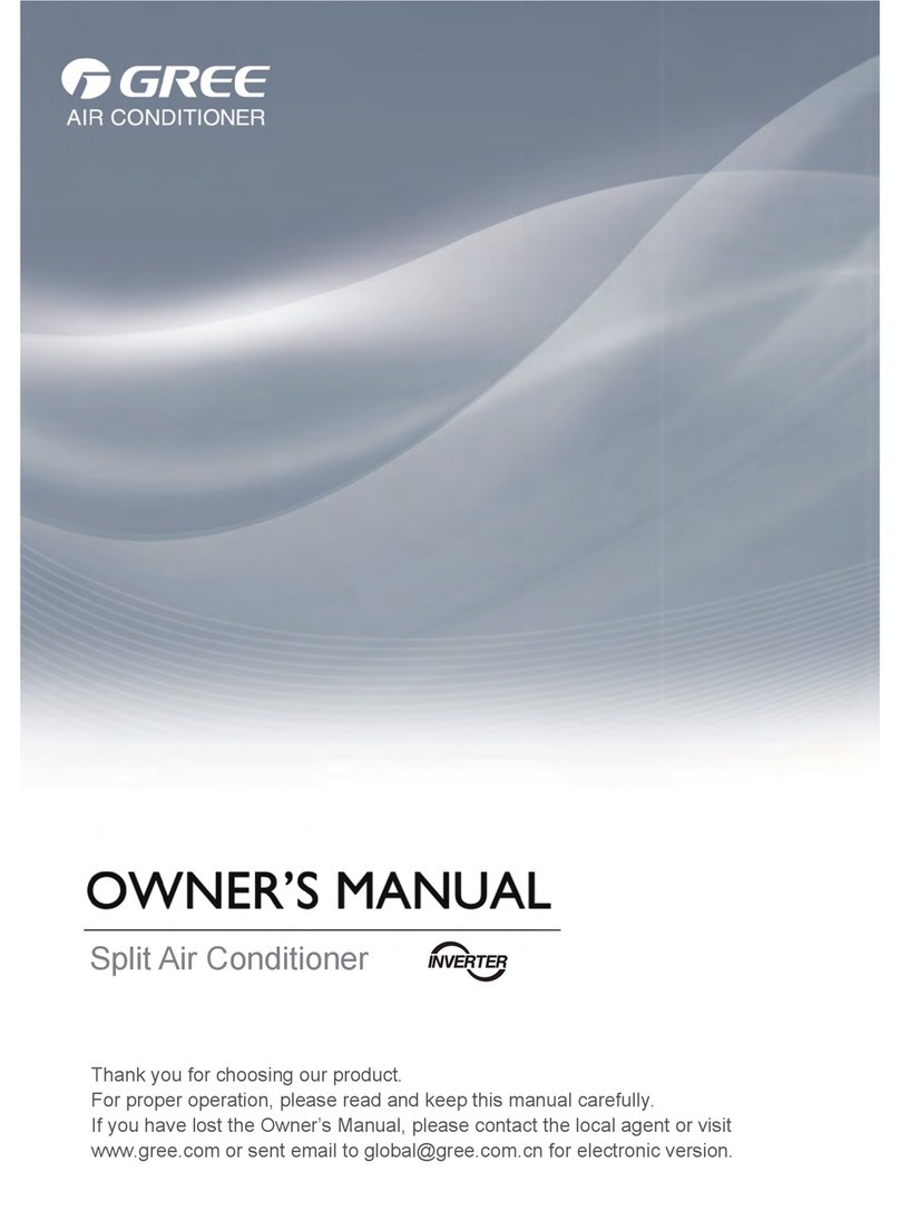 Gree GWC09QC-A3DNA3D/I User manual
