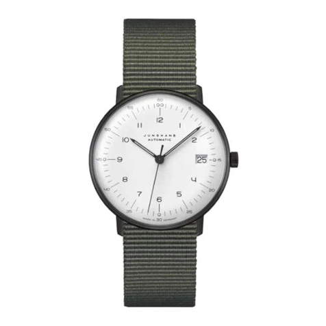 Junghans Calibre J800.1 manual