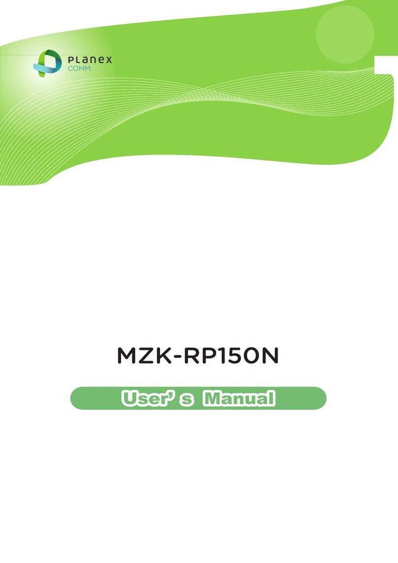 Planex MZK-RP150N user manual