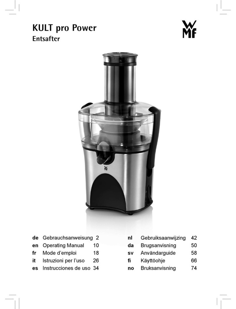 WMF KULT pro Power User manual
