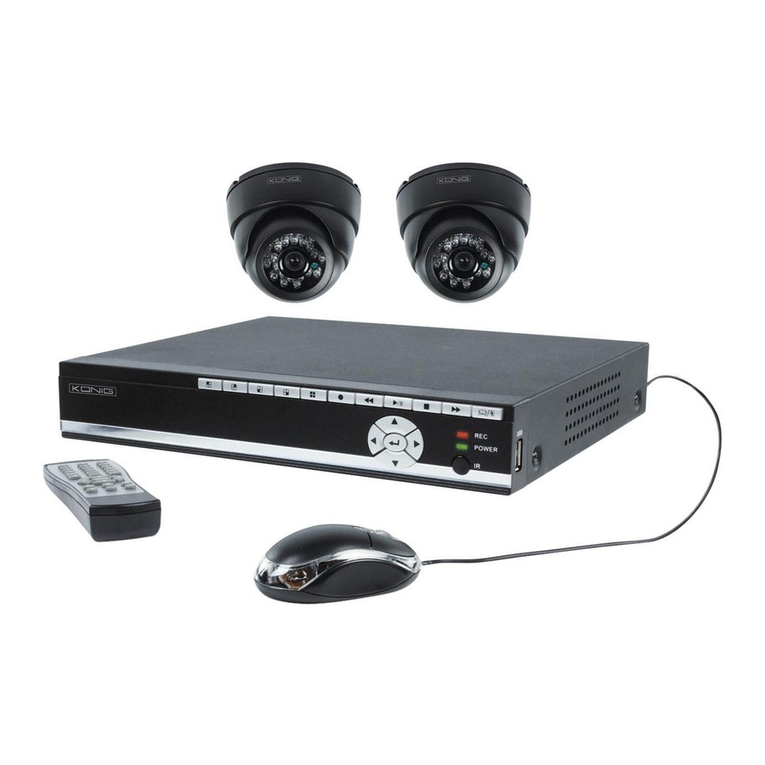 Konig SEC-DVR504 User manual
