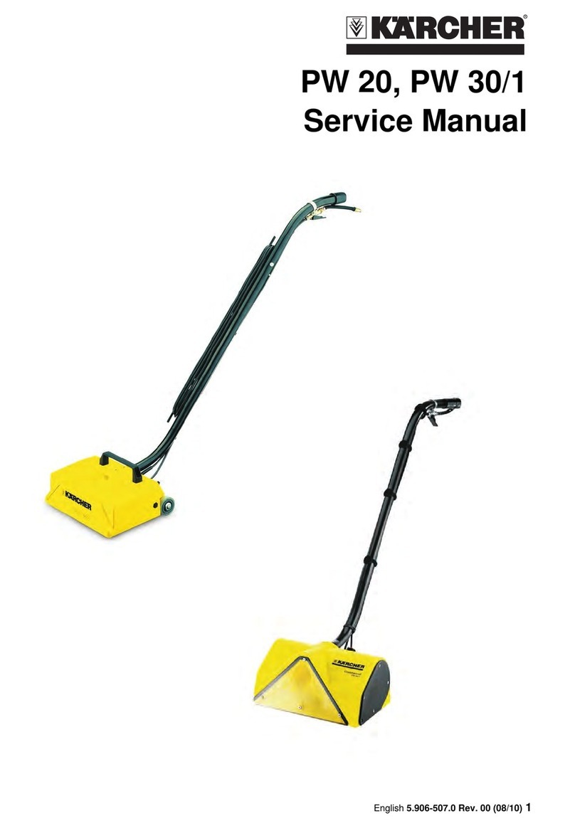 Kärcher PW 20 Service manual