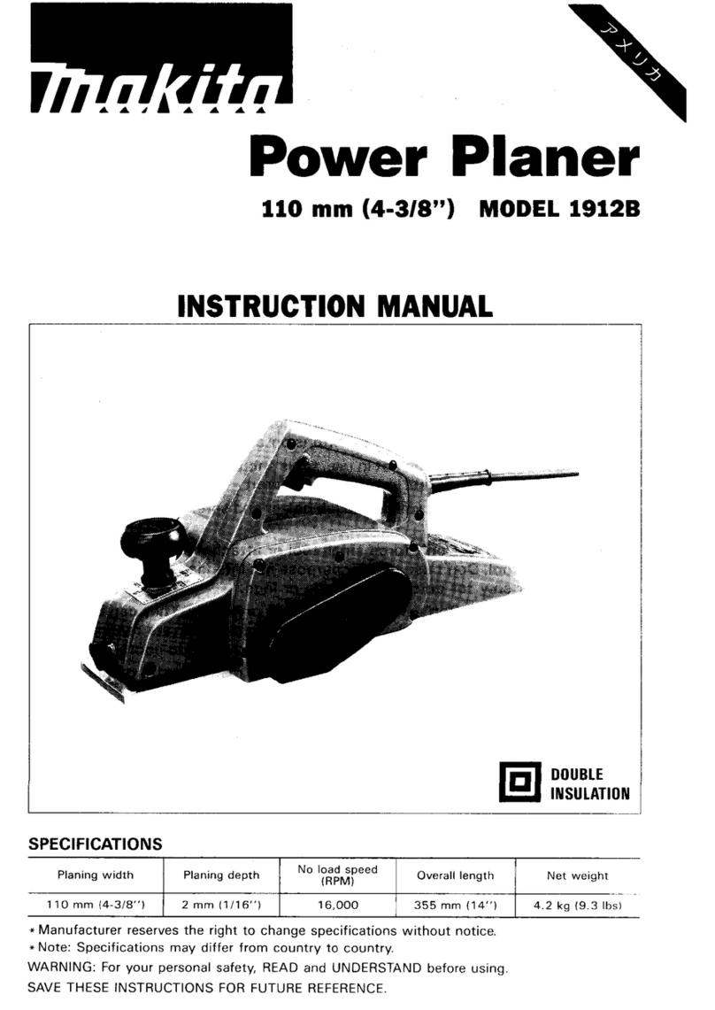 Makita 1912B User manual