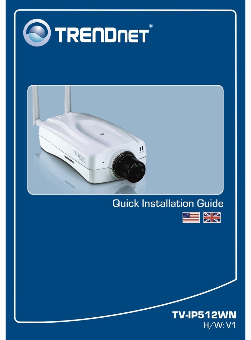 TRENDnet TV-IP512WN - ProView Wireless N Internet Surveillance... User manual