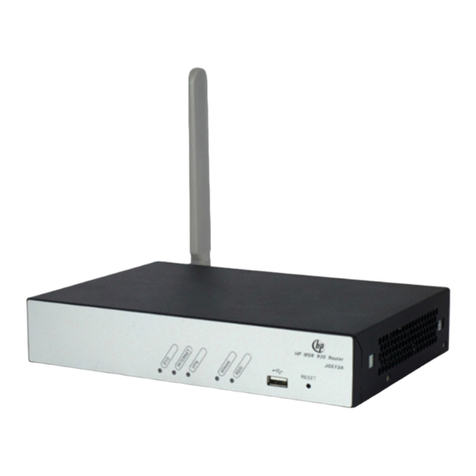 HP MSR93x Series User manual