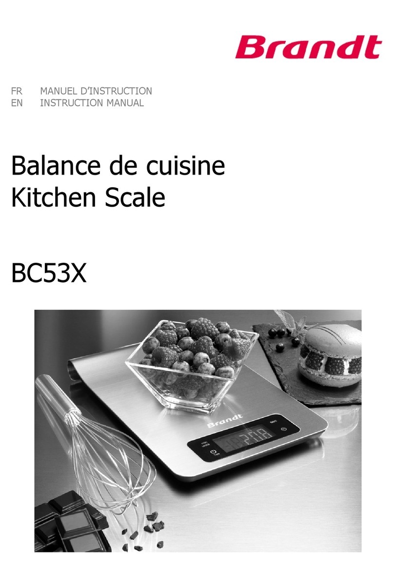 Brandt BC53X instruction manual