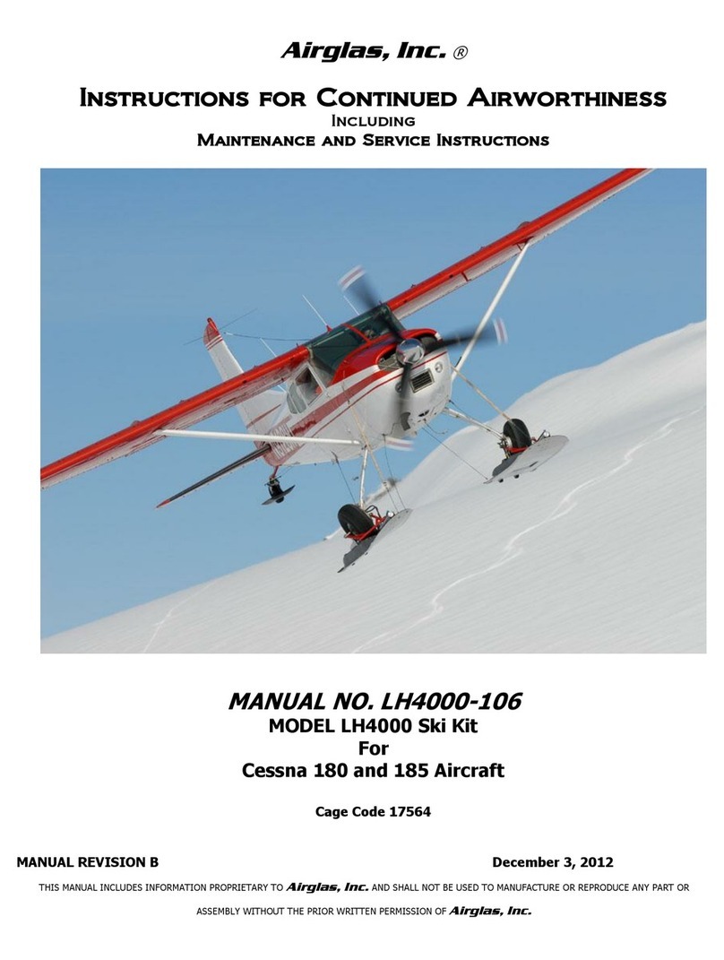 Airglas LH4000 Main Ski Maintenance and service instructions Airglas LH4000 Main Ski Maintenance and service instructions