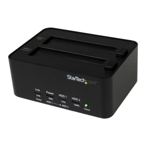 StarTech.com SATDOCK2REU3 User manual