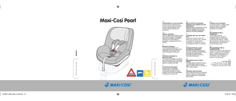 MaxiCosi PEARL User manual MaxiCosi PEARL User manual