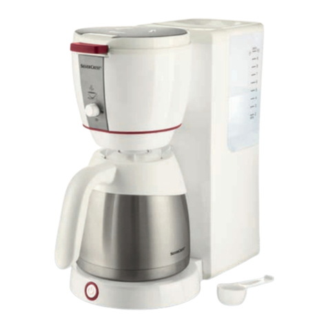 Silvercrest Cafetera SKAD 1000 A1 User manual Silvercrest Cafetera SKAD 1000 A1 User manual