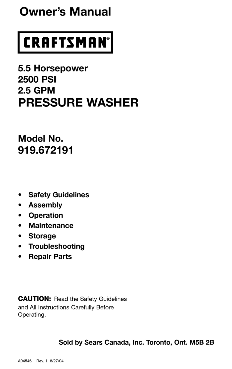 Craftsman 919.672191 owner's manual