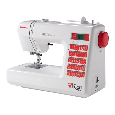 Janome HT2008 instruction manual