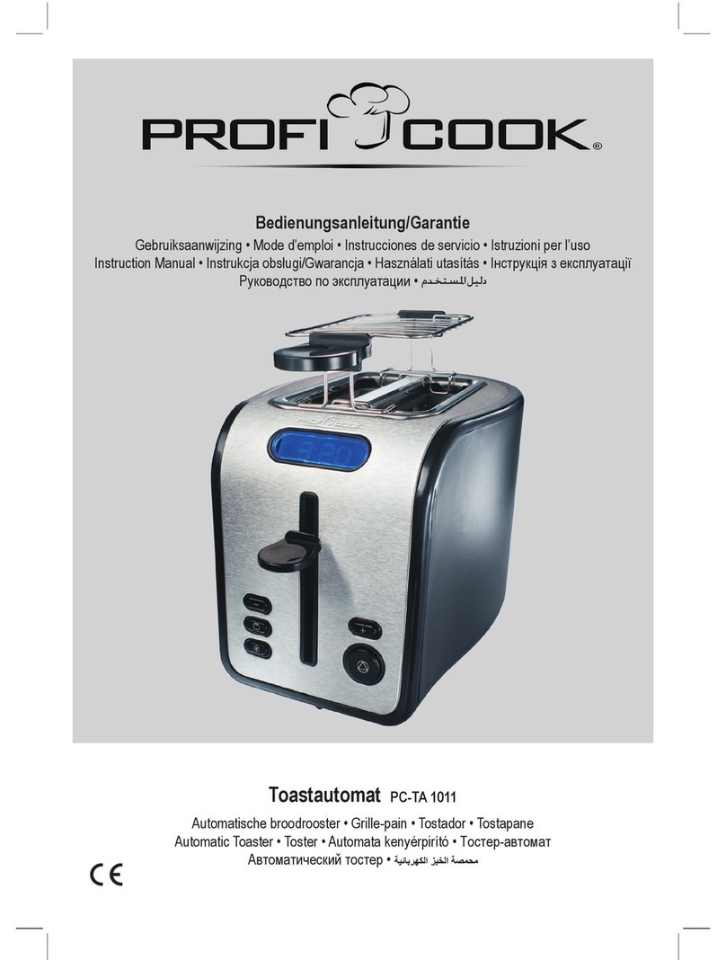 Proficook PC-TA 1011 instruction manual
