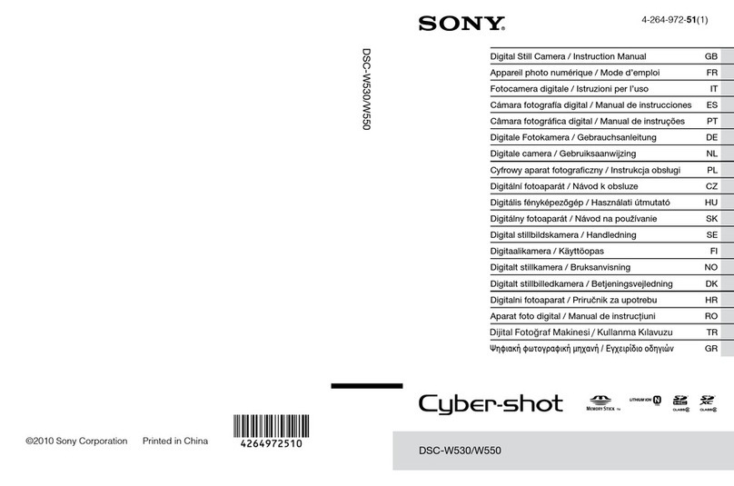 Sony Cyber-shot DSC-W530 User manual
