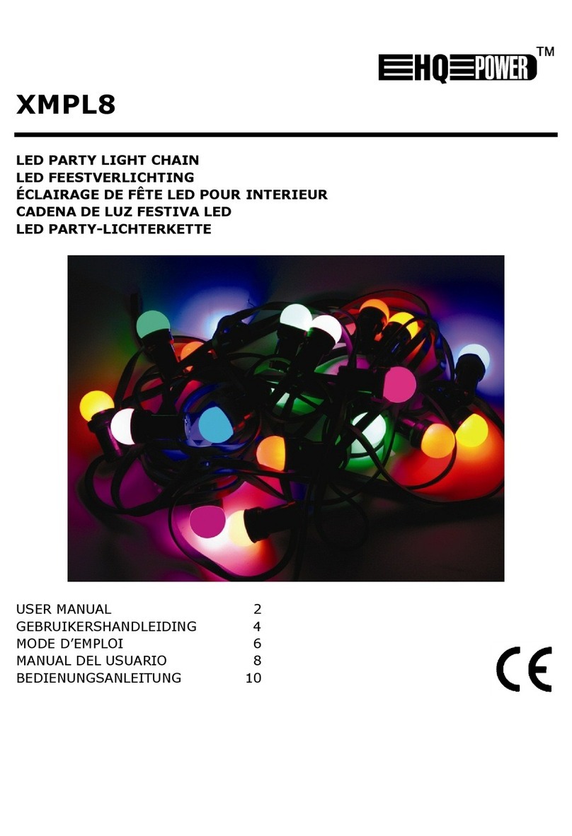 HQ Power XMPL8 User manual