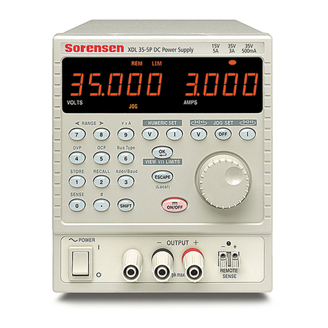 Xantrex XDL 35-5 operating manual