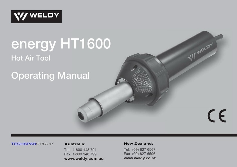 WELDY Energy HT1600 operating manual