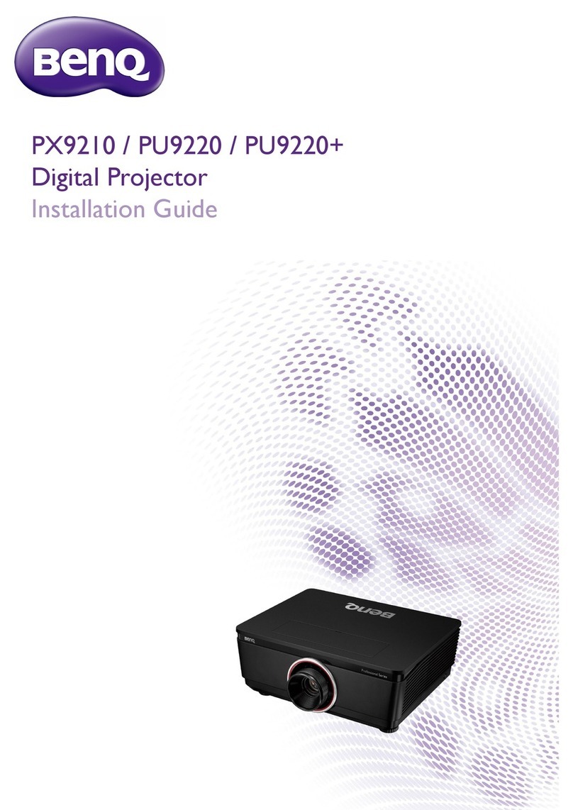 BenQ PX9210 User manual