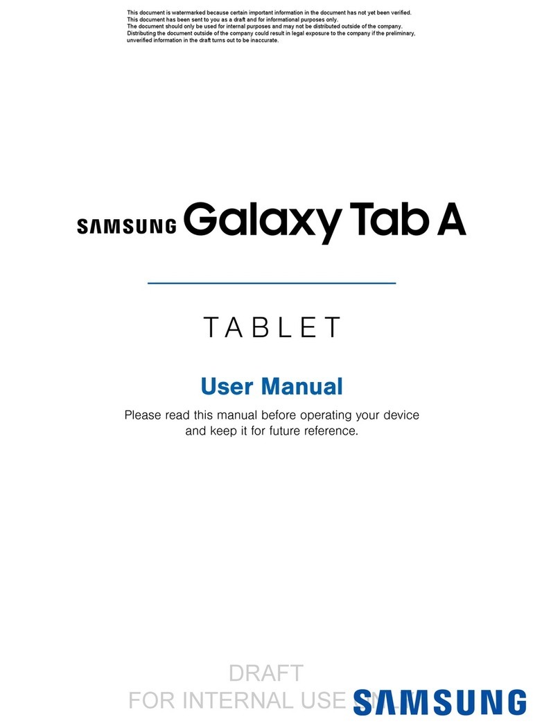 Samsung Galaxy Tab A user manual