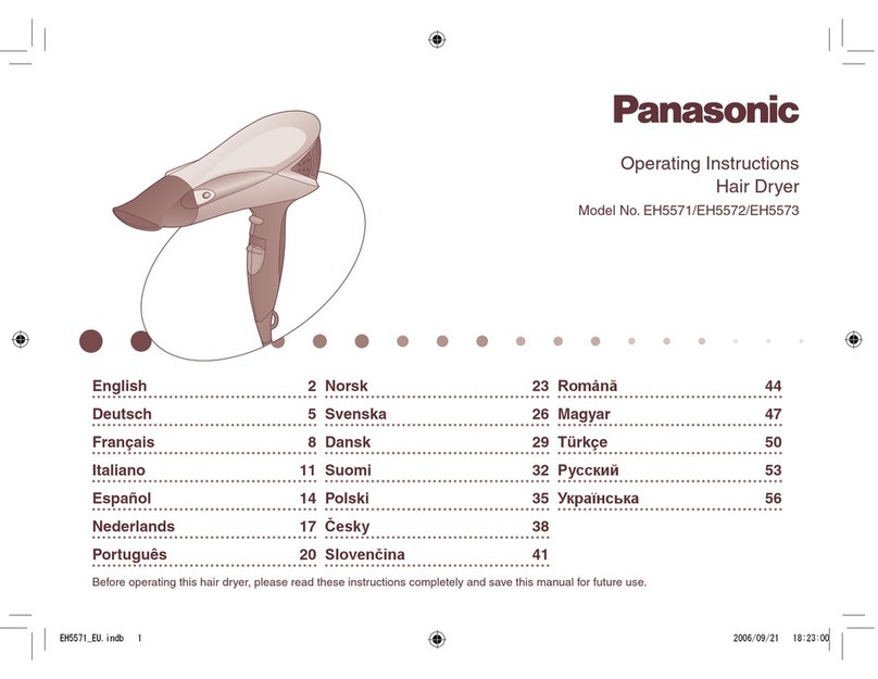 Panasonic EH5571 operating instructions
