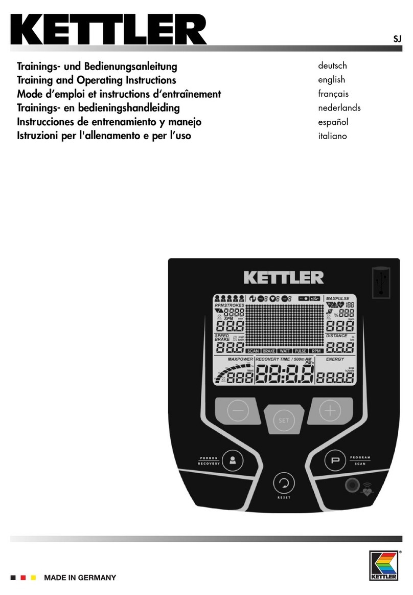 Kettler Skylon 5 User manual