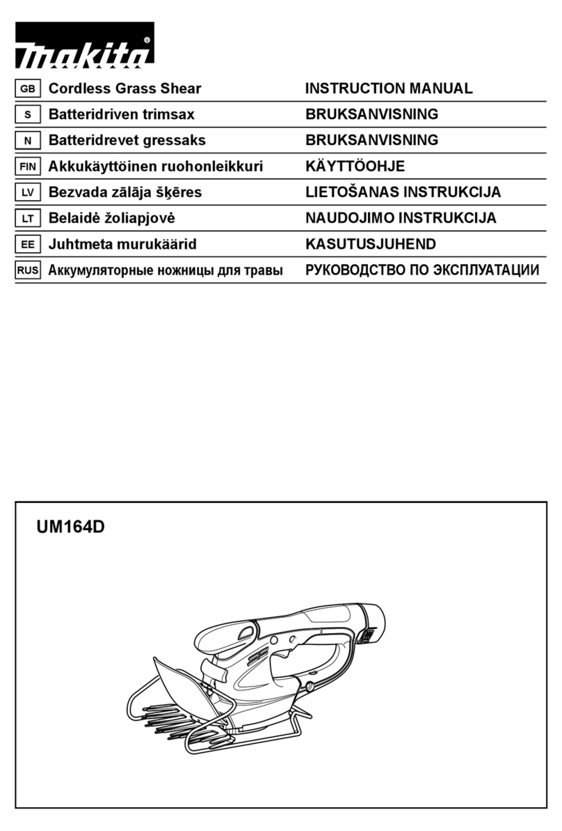 Makita UM164D Series User manual