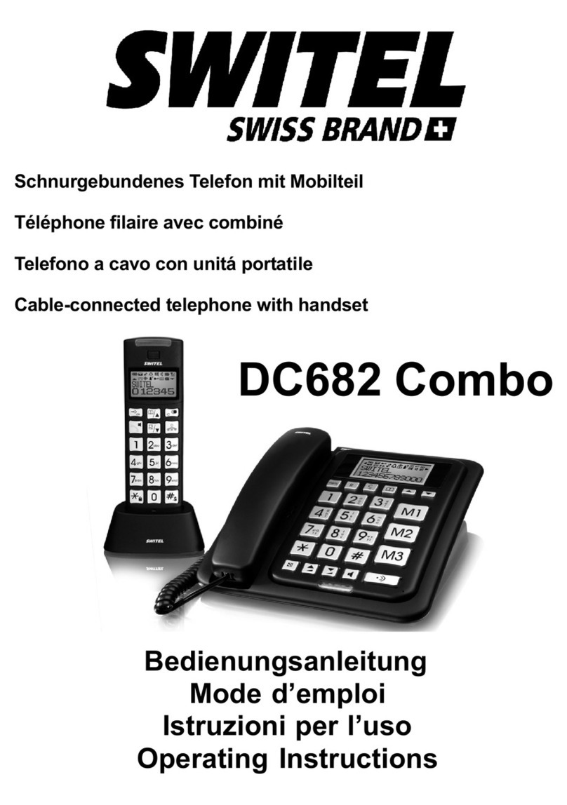 switel DC682 Combo operating instructions