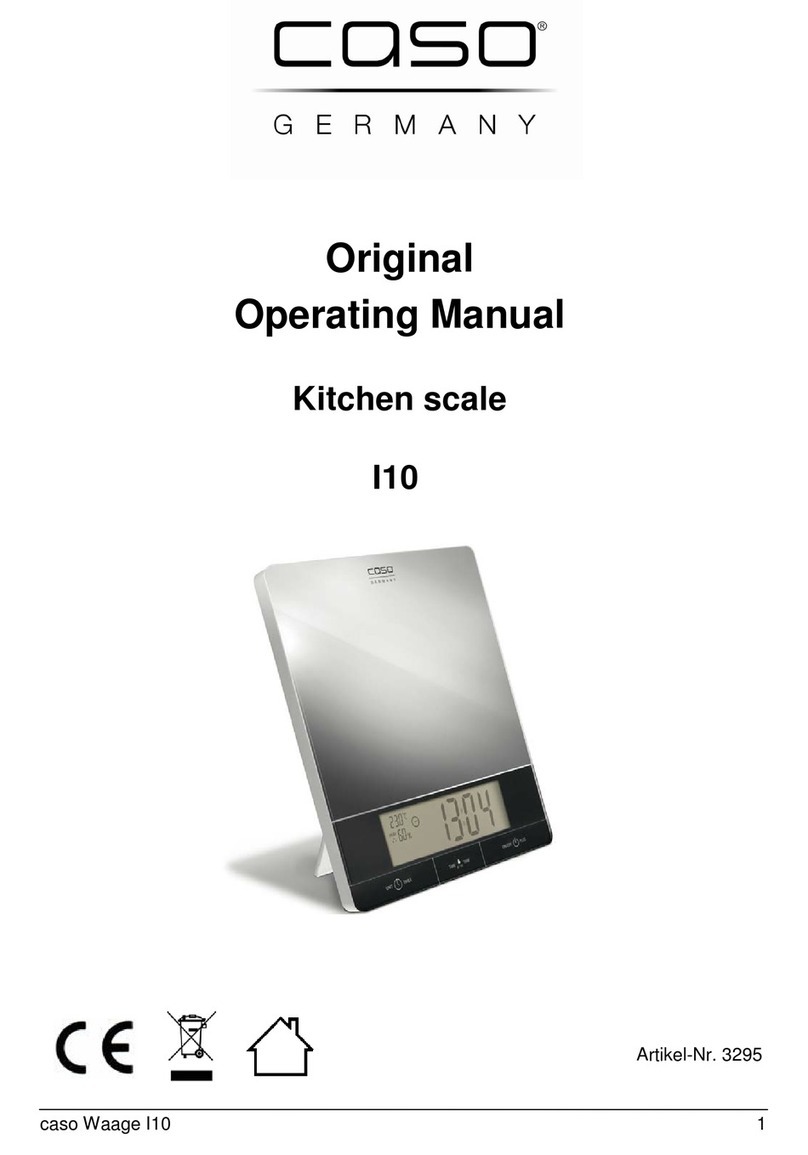 Caso I10 operating manual