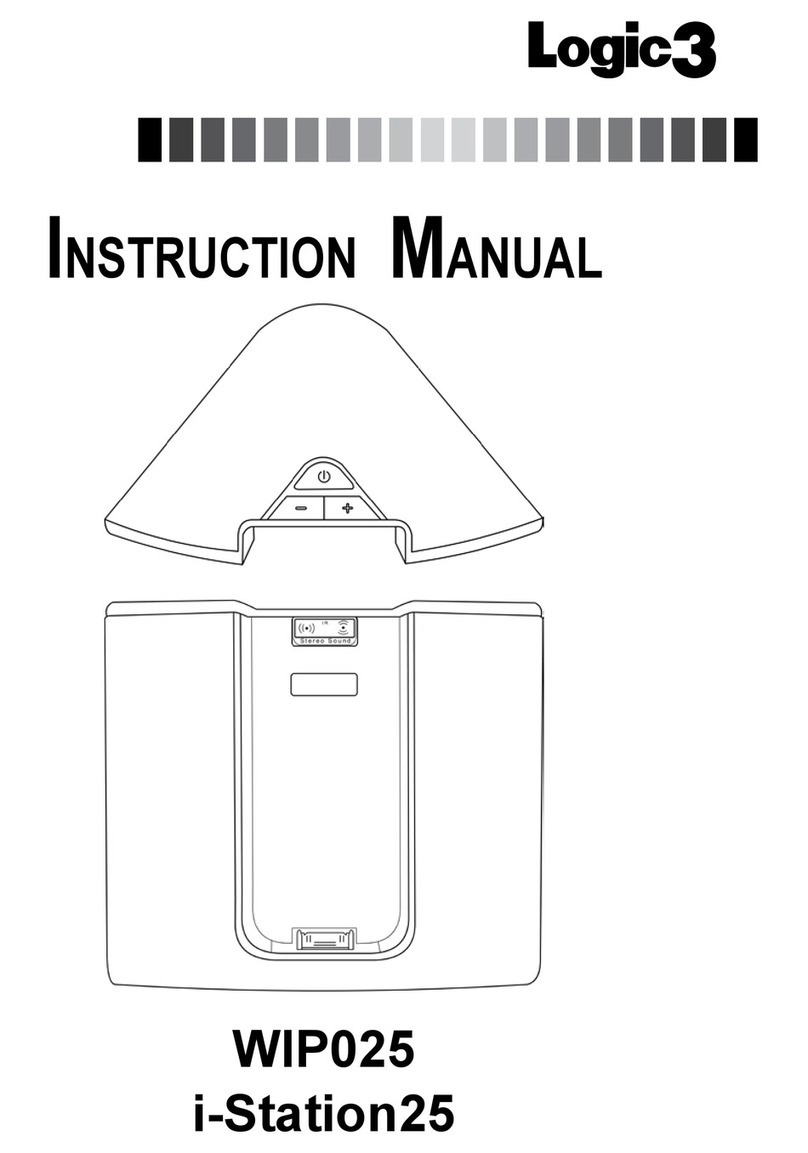 Logic3 WIP025 i-station25 instruction manual