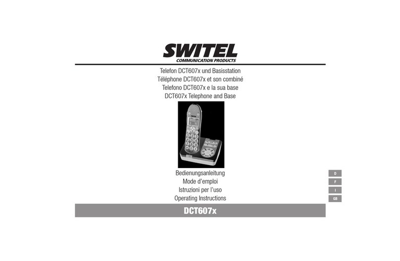 switel DCT607x User manual