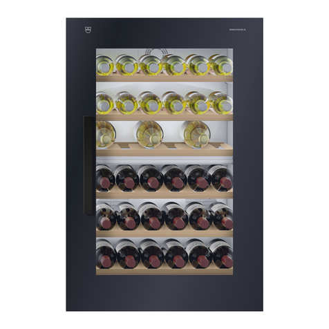 V-ZUG Winecooler SL User manual