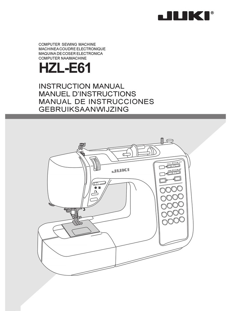 JUKI HZL-E61 User manual