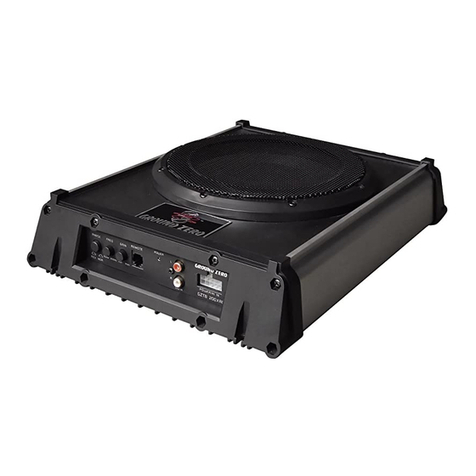 Ground Zero GZTB 200XACT active User manual