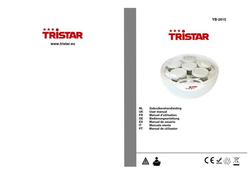TriStar YB-2615 user manual