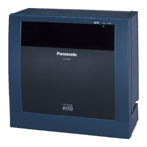Panasonic KX-TDE600 User manual