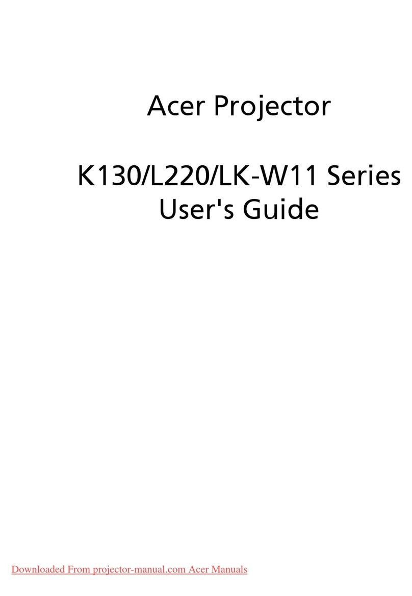 Acer K130 Series User manual Acer K130 Series User manual