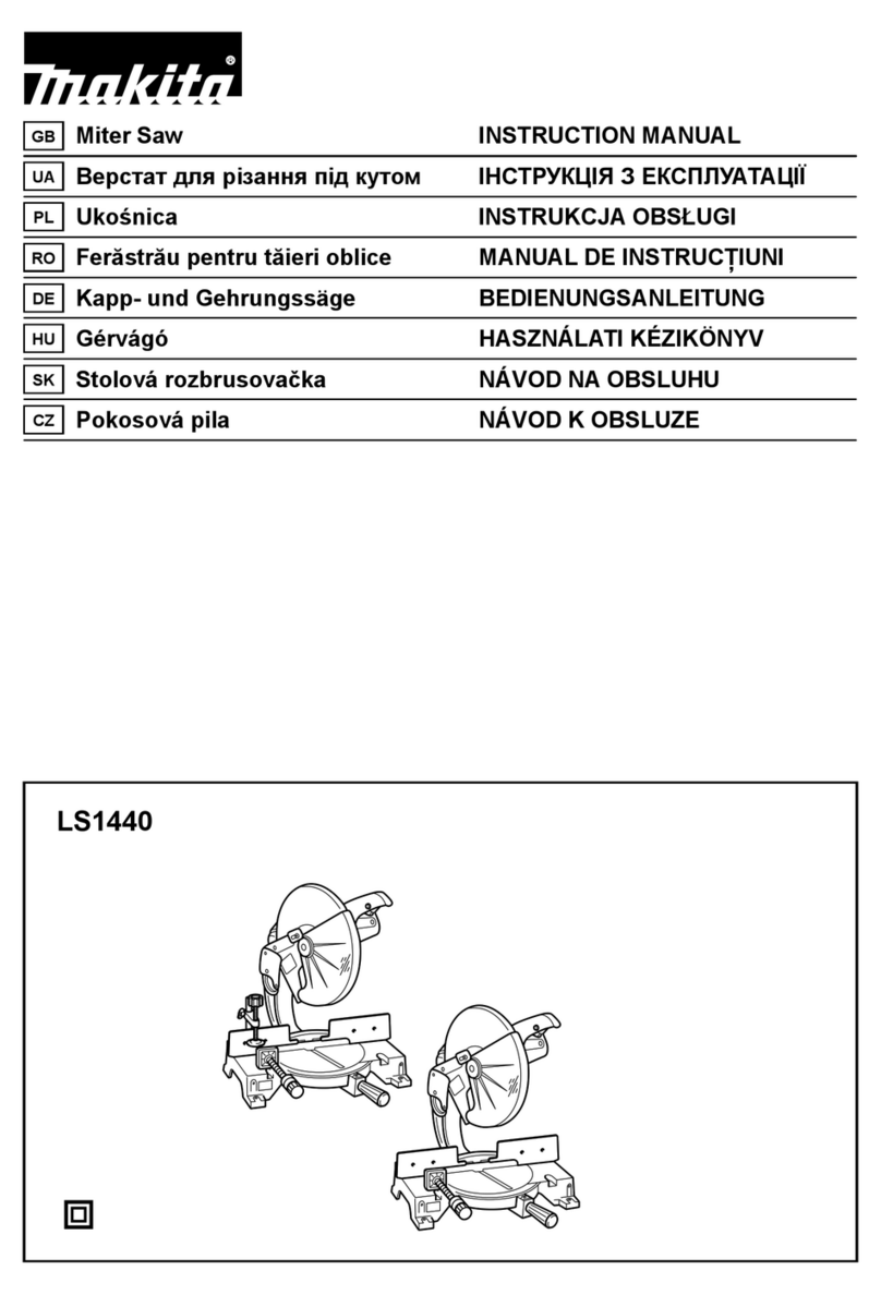 Makita LS1440 instruction manual