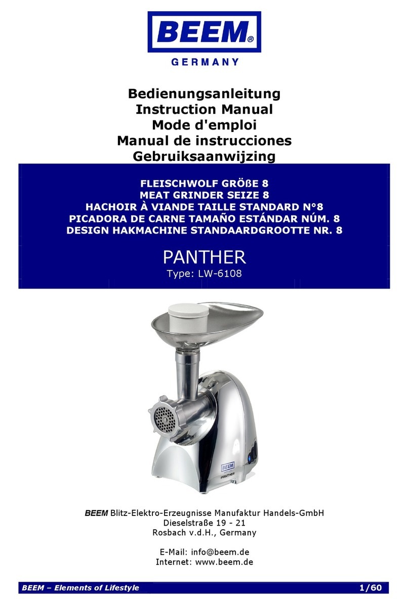 Beem LW-6108 User manual