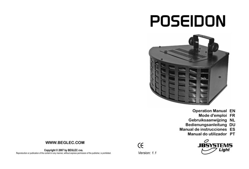 JB Systems Light Poseidon User manual