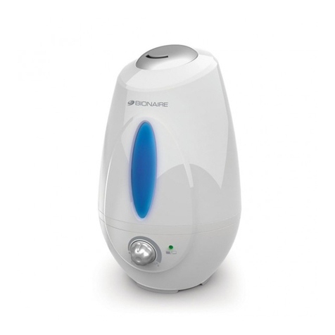 Bionaire BU6000 instruction manual